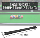 Pool Cue Case  Pool Stick Case For 1 2 Billiard Cue Stick Case  32 Inches Long S