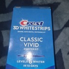 Crest 3d Whitestrips Classic Vivid Dental Whitening Kit 6 Levels 20 Strips