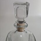 Vintage D-126 Liquor Bottle Decanter Corked Glass Top 
