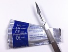 100pcs Dental Surgical Blade Sterile Carbon Steel Scalpel  10 11 15 22 24 60