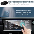 For 19-23 Porsche Cayenne 12 3  Tempered Glass Gps Navigation Screen Protector