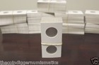 100 Presidential 2x2 Small Dollar Mylar Cardboard Coin Holder Flip Storage Mount
