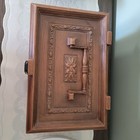 Vintage Max Klein Sewing Box Sc-1280 - Faux Wood Organizer -no Tray