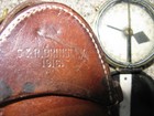 Wwi British Verner Patent Officer Compass In Beautiful 1916 Leather Case