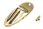 Fender   Gold Input Jack Cover Plate For Stratocaster w mounting Screws brand New