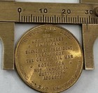 President Abraham Lincoln Honest Abe The Great Emancipator Coin Medal