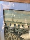 Vintage Grif Teller 1954 Pennsylvania Railroad Steam Locomotive Framed Matted