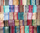 Very Rare Lot Antique Vintage Sari Trim Lace Edging Ribbon 50 Pieces Craf Ds75
