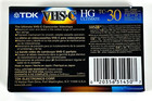 Tdk Vhs-c Hg Ultimate 30 Camcorder Cassette Video Blank Recording Tape Sealed
