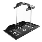 Battery Hold Down Tray Kit  Metal Battery Mounting Tray For Vehicle Engine 
