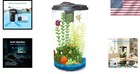 6 Gallon Aquarium Kit For Tropical Fish  Led Light  Power Filter  4-piece Set