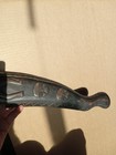Taiwan Paiwan Knife Or Sword With Figural Relief Carvings On Scabbard Old