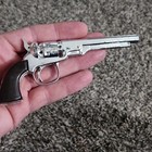 Vintage Made In Hong Kong Miniature Pistol Cap Gun Metal Works