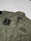Vintage Alpha Industries Mens Xl Cwu-45 p Flyer s Bomber Flight Jacket Medic