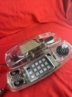 Conair Clear Transparent Touch Tone Phone Retro Hac Sw205 - Vintage