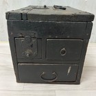 Money Box Hanging Inkstone Boat Chest Small Chest Of Drawers Iron Fittings Drawe