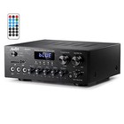  Stereo Receivers With Bluetooth 5 0  400w 2 0 Channel Power Audio Amplifier 