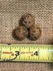 Dug Civil War Artillery Three Iron Balls Canister Shot Allatoona Pass Georgia
