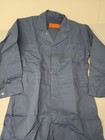 One Vintage Red Kap Coveralls Work Mechanic Farm Size 42  Blue  never Worn 
