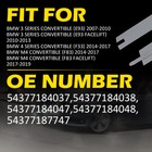 Top Hinge Cover Convertible Roof Trim Left Right For Bmw M4 M3 335i E93 F33 F83