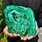 1 58lb Natural Green Malachite Crystal Flaky Pattern Ore Specimen Quartz Healing