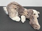 Folkmanis Brown   White Baby Lop Rabbit Hand Puppet Realistic Plush Soft   New 