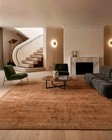 Hand Tufted Nz Wool Rug Color Copper Hall Room Handmade Design Carpet Rug