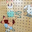 New Open Box Bamboo Crochet Blocking Board Kit 11  Kittens Yarn Design 