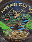 Vintage Mcm Hawks Nest State Park West Virginia  Serving Tray Made In Japan 10 