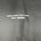 West Virginia General Highway County Maps Large Format Book 19 x37  Cartography 