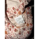 Rust Orange Dress With Floral Top