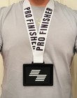 Hyrox Patch Holder Lanyard  white Pro Finisher 3 5 Discount Till Houston Race  
