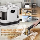 Omeser C988 Steam Portable Carpet Upholstery Cleaner Deep Couch Cleaner Machine