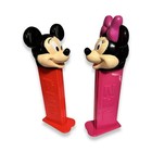 12    Giant Mickey Mouse   Minnie Mouse Pez Dispensers Oversized Display Pair Set