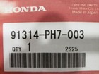  2  Oem Honda Water Pump Hose Pipe Thermostat Coolant Connecting Pipe O-rings 