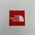 Vintage The North Face Sticker Decal 2 5  X 2 5  Square Red Logo Tnf Skateboard