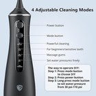 Cordless Water Flosser Pick Dental Oral Irrigator Travel Teeth Cleaner Floss New