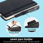 Small Notebook Pocket Journal  A6 3 7  X 5 7   3 Pack  Black Leather Cover