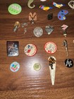 Vintage Enamel Pins   Trinket Lot - Over 50 Pieces Some Rare 