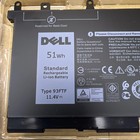Genuine 51wh 93ftf Battery For Dell Latitude 5580 5480 5280 5590 5490 5491 5290