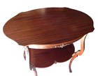 Louis Xv Style Mahogany Ormolu  Gilt  Two-tier Center Table  Early 20th Century
