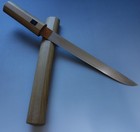 Tanto Dagger Nihonto Sendai 19th Century Samurai Maple Leaf Koshirae Shirasaya