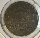 1859 - 1920 Canada Large One 1 Cent Vf - Au Condition 12 Coin Lot
