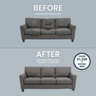House2home 27  Couch Spring Repair Kit To Fix 2-pack Kit  Black