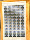 Collectible Middle East Stamps 2 Full Sheets Of Stamps  Lion  International