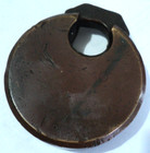 Champion 6 Lever Padlock Vintage Antique Metal Brass No Key 