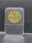 Kobe Bryant 24 Kt Gold Plated Collectible Coin Worth Collection Lakers Nba     