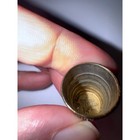 Vintage West Germany Brass Sewing Thimble 14mm Waffle Top Collectible Size 3