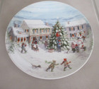 Lenox American Christmas 8 5 8  Salad dessert Plates Set Of 4