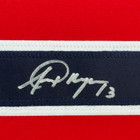 Framed Autographed signed Alex Morgan 35x39 Red World Cup Jersey Jsa Coa